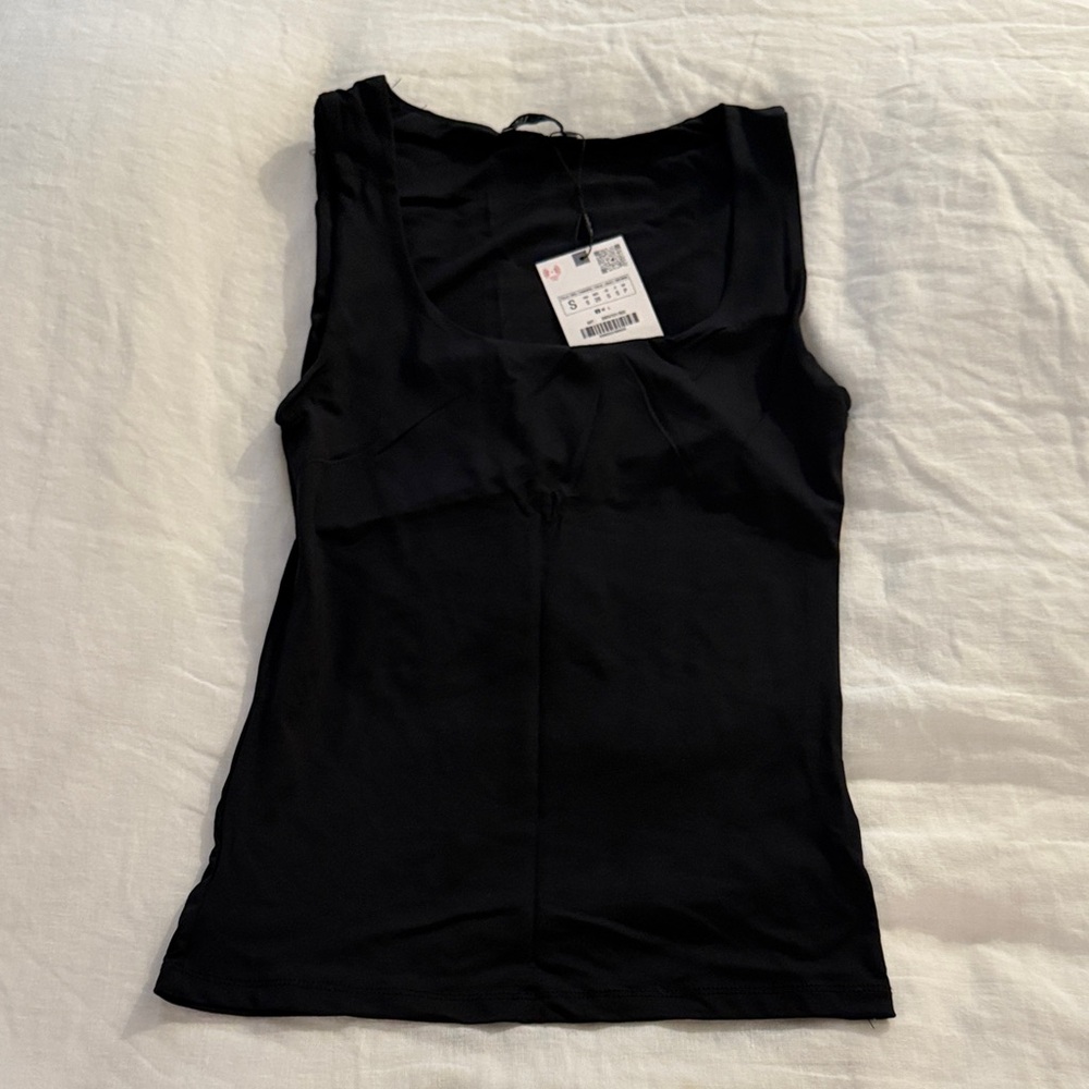 Zara Black Tank Top